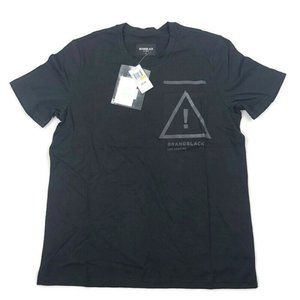 BRANDBLACK LA Mens Graphic T-Shirt Pocket Black